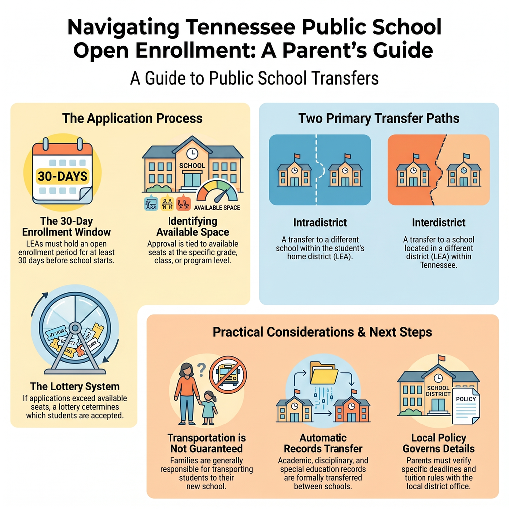 Tennessee Public School Transfer Rules in 2026: What Parents Should Know