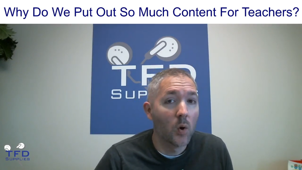Why Do We Put Out So Much Content For Teachers?