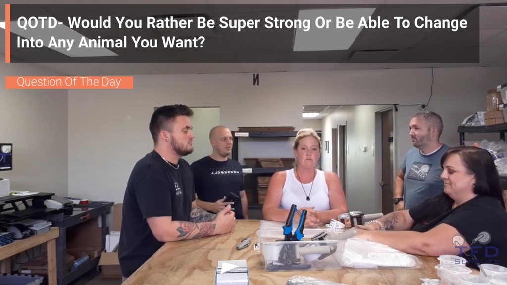 QOTD- Would You Rather Be Super Strong-Or Be Able To Change Into Any Animal You Want?
