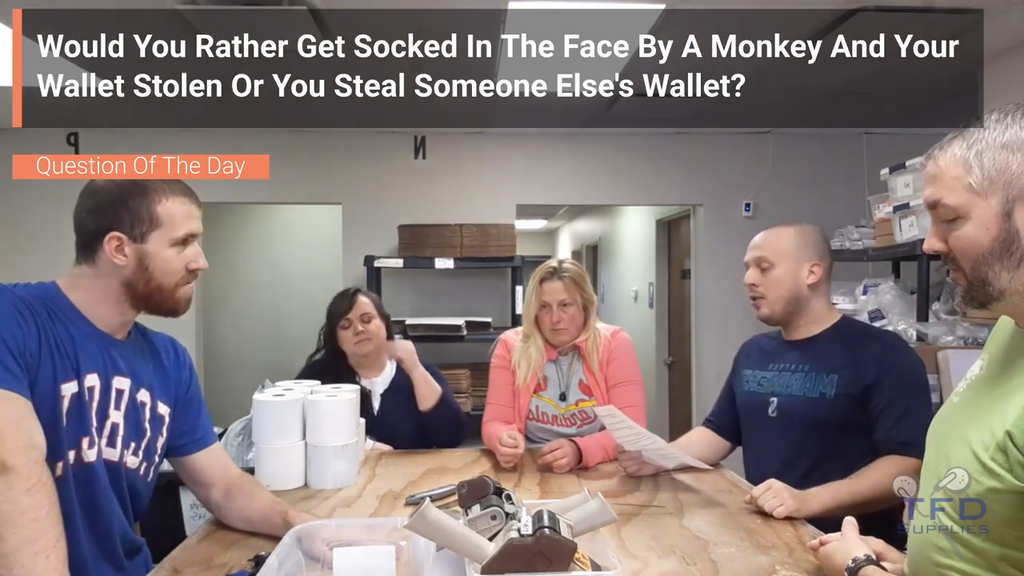 QOTD-Would You Rather Get Socked By A Monkey And Your Wallet Stolen Or You Steal Someone Else's Wallet?