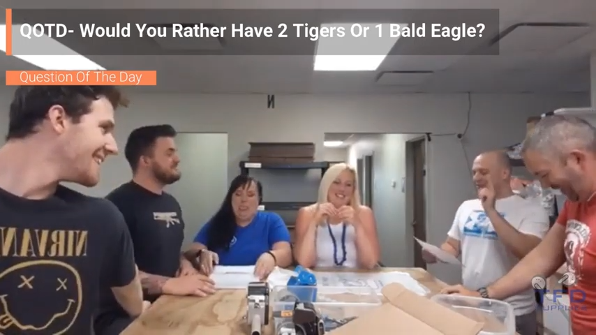 QOTD- Would You Rather Have 2 Tigers Or 1 Bald Eagle?