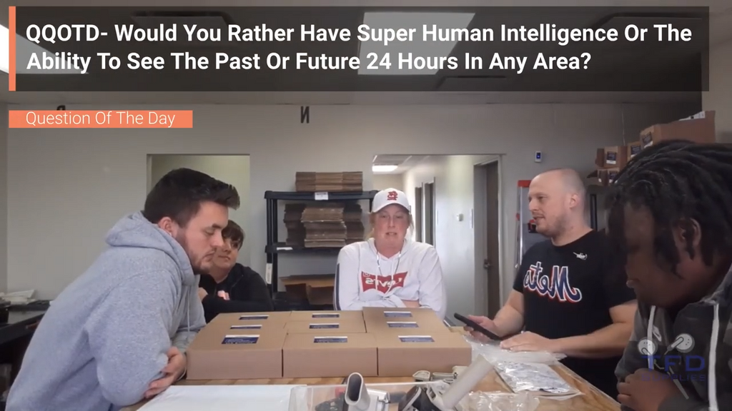 QOTD- Would You Rather Have Super Human Intelligence Or The Ability To See The Past Or Future 24 Hours?