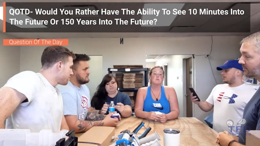 QOTD- Would You Rather Have The Ability To See 10 Minutes Into The Future Or 150 Years Into The Future?
