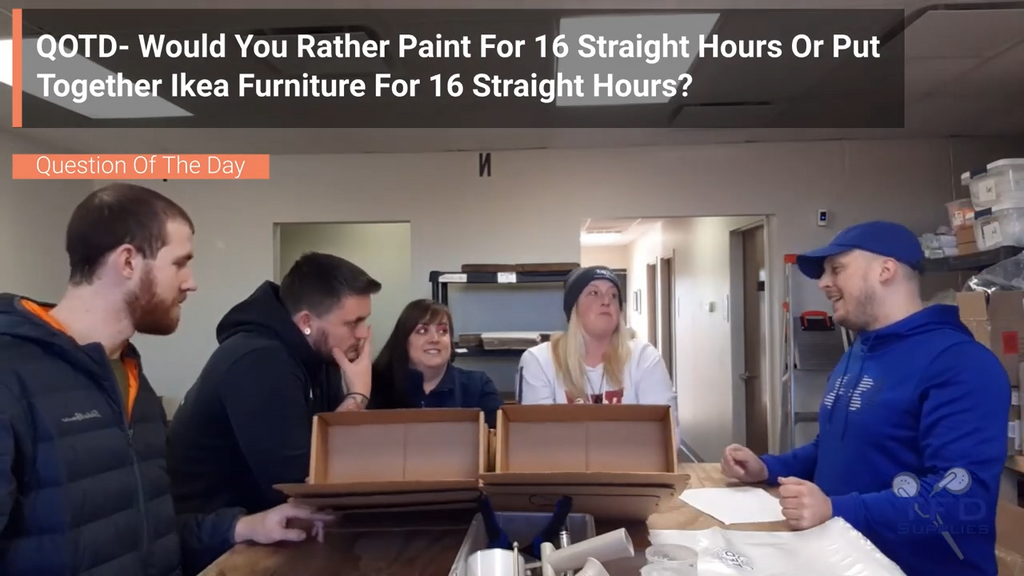 QOTD- Would You Rather Paint For 16 Straight Hours Or Put Together Ikea Furniture For 16 Straight Hours?
