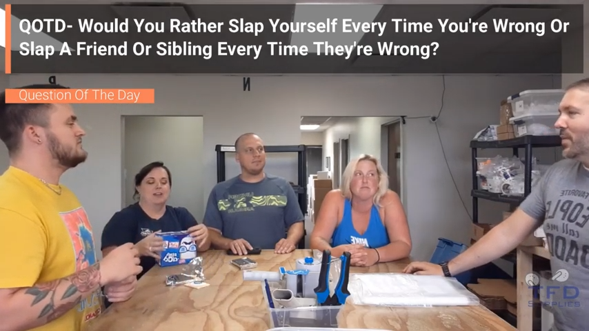 QOTD- Would You Rather Slap Yourself Every Time Your Wrong Or Slap A Sibling Every Time They're Wrong?