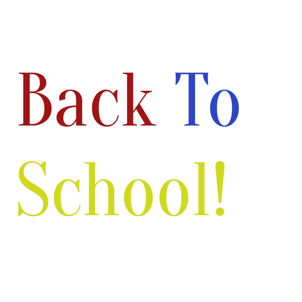 Back To School!