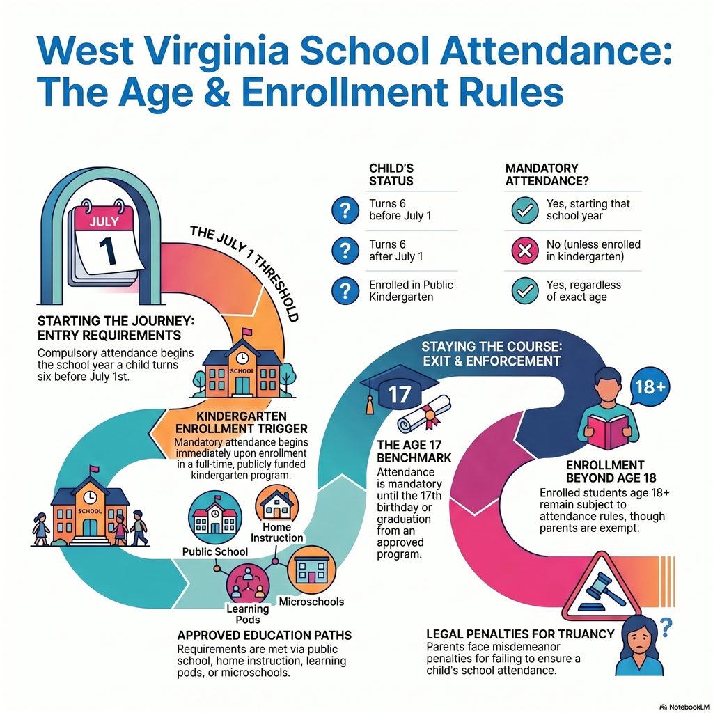 West Virginia Compulsory School Age Requirements in 2026: What Parents ...