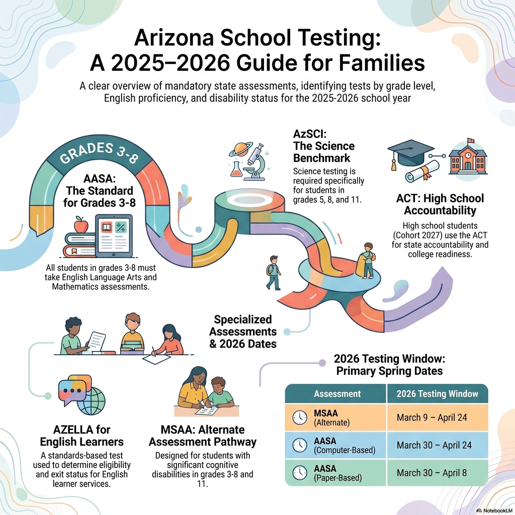 Arizona School Testing Requirements in 2026: What Parents, Students, a ...