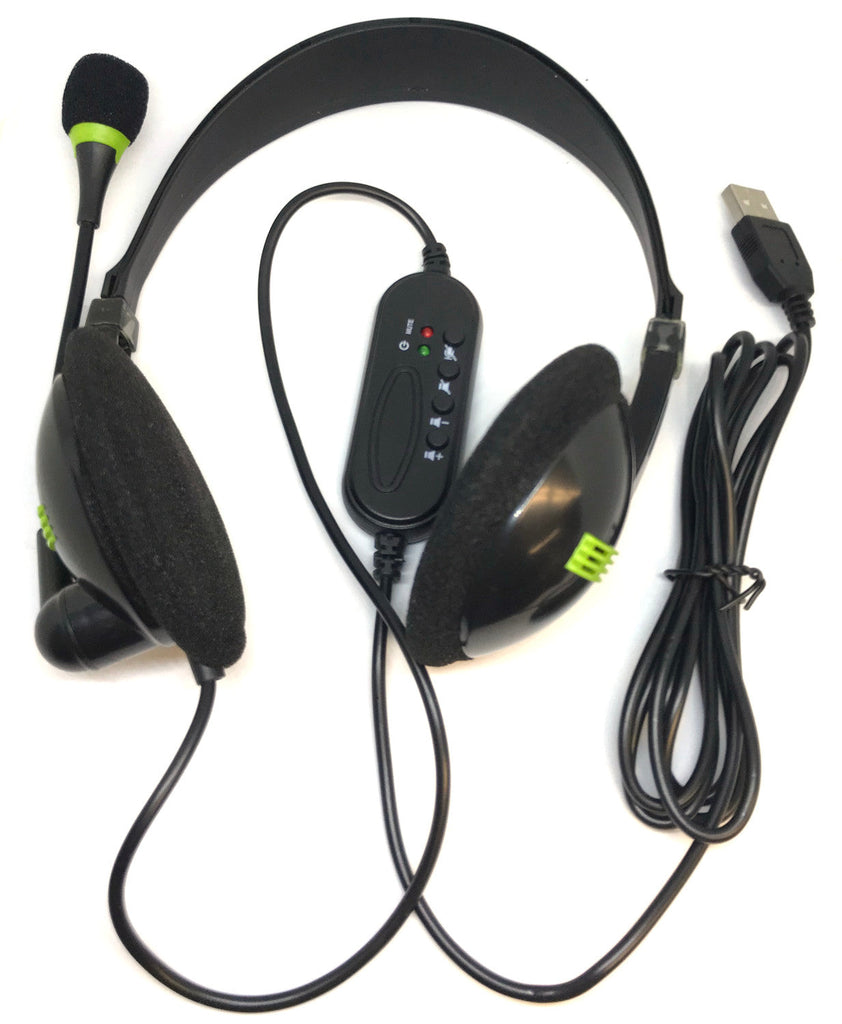 USB Headphones With Microphone (USB C)