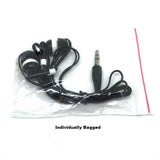 Image of Black Stereo Earbud Headphones (Special Long 4ft Cord)