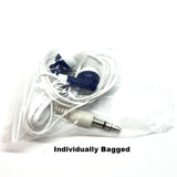 Image of Navy Blue Stereo Earbud Headphones