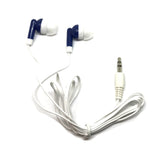 Image of Navy Blue Stereo Earbud Headphones