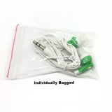 Image of Green Stereo Earbud Headphones