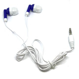 Image of Royal Blue Stereo Earbud Headphones