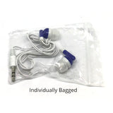 Image of Royal Blue Stereo Earbud Headphones