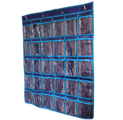 Wall/Door Hanging 30 Earbud Organizer - Holds 30 Earbuds