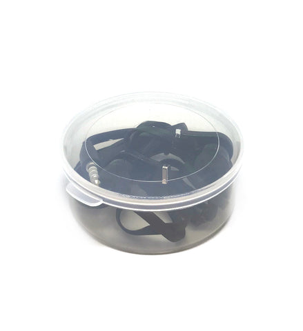Image of Black Stereo Deluxe Earbuds With Microphone