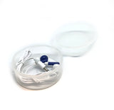 Image of Navy Blue Stereo Earbud Headphones