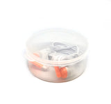 Image of Orange Stereo Earbud Headphones