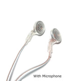 Image of Clear Inmate Stereo Earbuds For Correctional Facilities