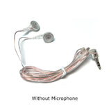 Image of Clear Inmate Stereo Earbuds For Correctional Facilities