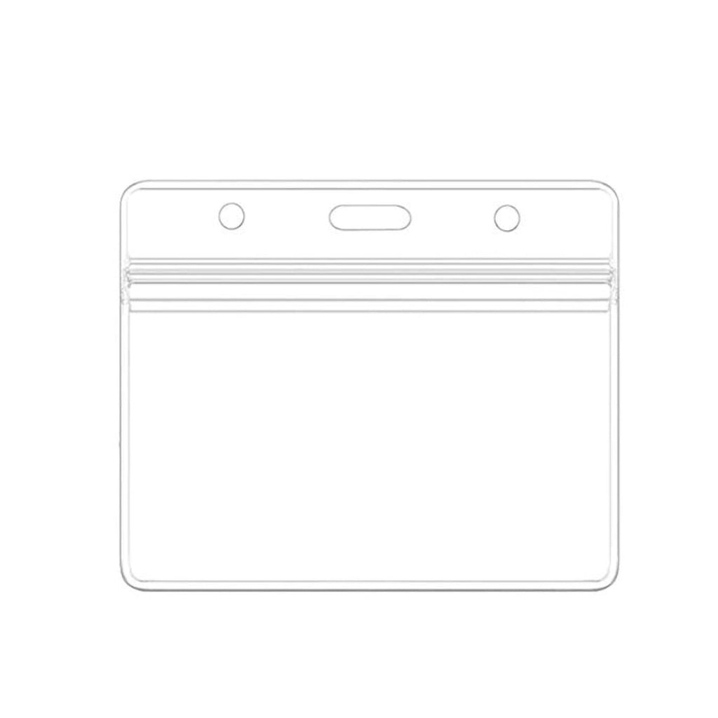 Clear Acrylic Rectangle Blank for Badge Reels