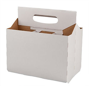 Tracer Supplies - 6 Pack Bottle Cardboard Carrier (150 Pack)
