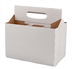 Tracer Supplies - 6 Pack Bottle Cardboard Carrier (150 Pack)