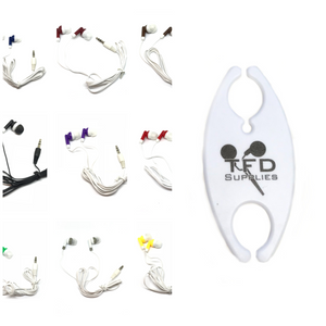 50 Earbuds and 25 Cord Wrappers