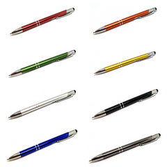 Touch Stylus 2-in-1 With Pen - Mixed Colors