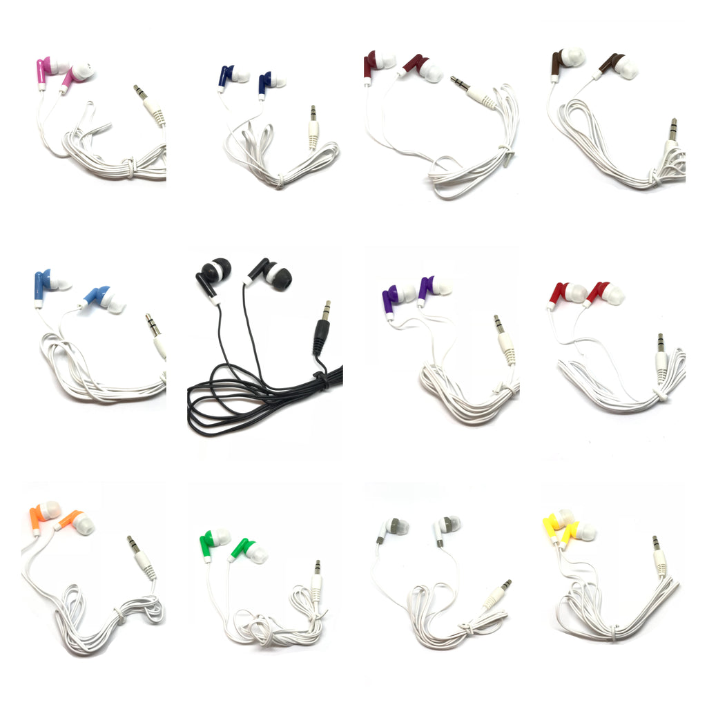 50 Earbuds and 5 Audio Splitters