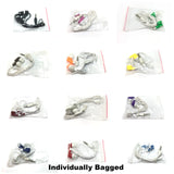 Image of Mixed Color Stereo Earbud Headphones
