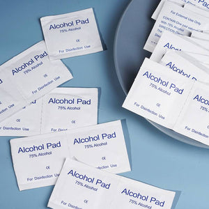 1,000 Pack Mini Alcohol Wipes